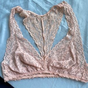 Victoria’s Secret Dusty Pink Lace Bralette